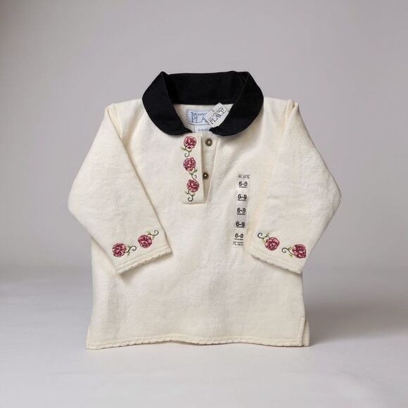 The Children's Place Pink, Cream, and White Kids Shirts 6-9 months - Picture 2 of 5